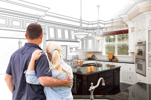 Professional Cabinet Refacing technician working in Wyoming, MN